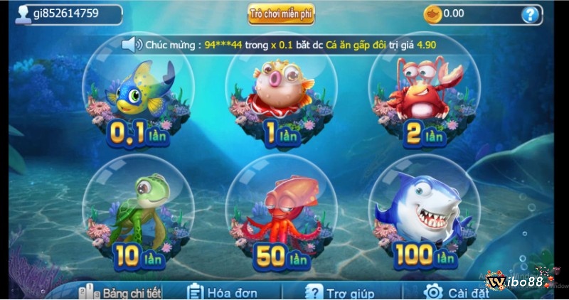 Game bắn cá đổi thưởng với chế độ miễn phí giúp anh em trải nghiệm và nâng cao kĩ năng của mình