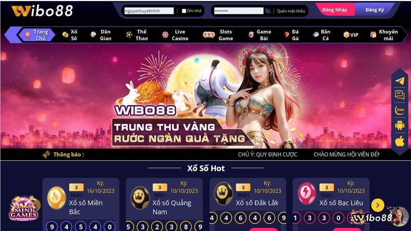 Tham gia chơi kèo tài xỉu tại nhà cái Wibo88