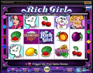 Rich Girl: Slot game của IGT về chủ đề cuộc sống xa hoa