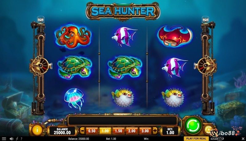 Cách chơi slot Sea Hunter rất đơn giản