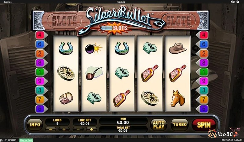 Cách chơi slot Silver Bullet rất đơn giản