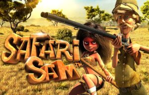 Safari Sam slot với chủ đề động vật hoang dã Châu Phi