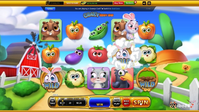 Tính năng nổi bật trong game Show me the Bunny