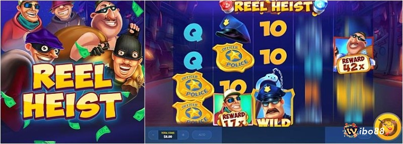 Cách chơi game Reel Heist Jackpot với lối chơi đơn giản