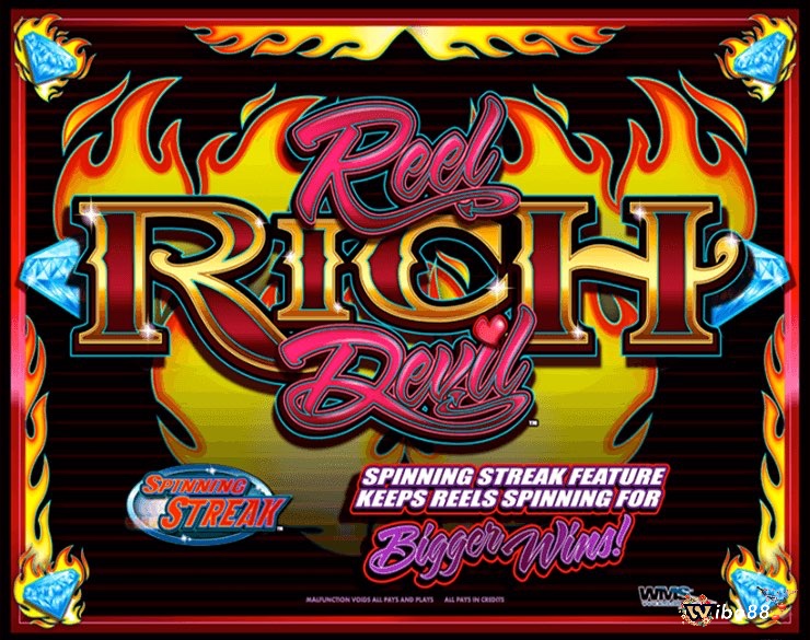 Cùng wibo88 tìm hiểu về slot game Reel Rich Devil nhé