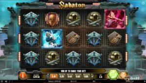 Sabaton slot chủ đề về ban nhạc Sabaton với RTP 96,5%