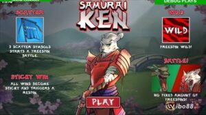 Samurai Ken: Slot cuộc chiến Samurai với thế lực xấu xa