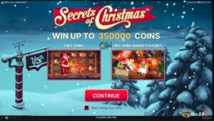 Secrets of Christmas: Slot bí mật Giáng sinh, thưởng tới 1.425x