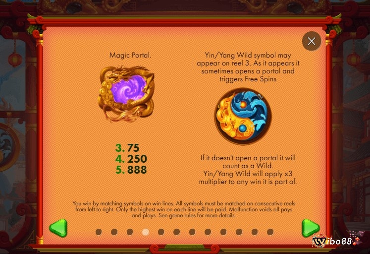 Biểu tượng Magic Portal cổng ma thuật đem đến mức thưởng tới 888x