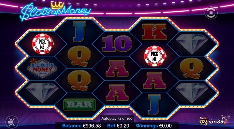 Casino Chips Bonus được kích hoạt khi xuất hiện 2 biểu tượng Chip ở một vòng quay không thắng