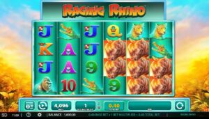 Raging Rhino - Slot chủ đề safari hoang dã với 4096 cách thắng