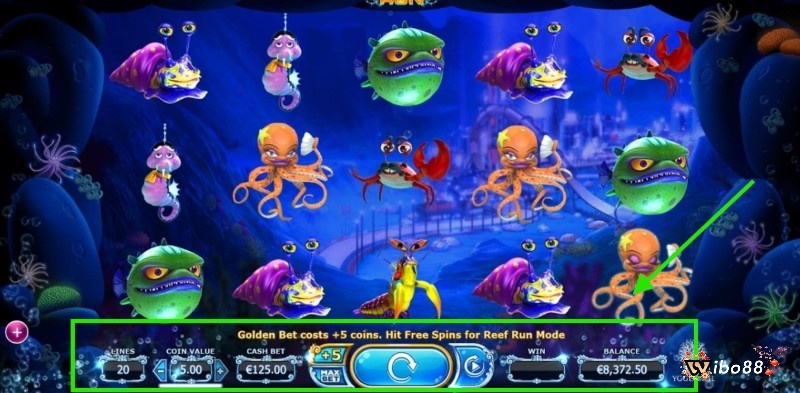 Cách chơi game Reef Run tương đối đơn giản