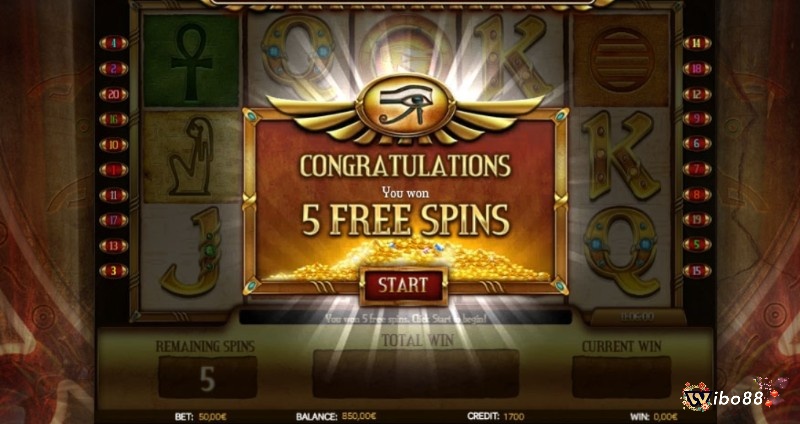 Khi biểu tượng Wild xuất hiện trên các cuộn có thể kích hoạt một tính năng Free Spins