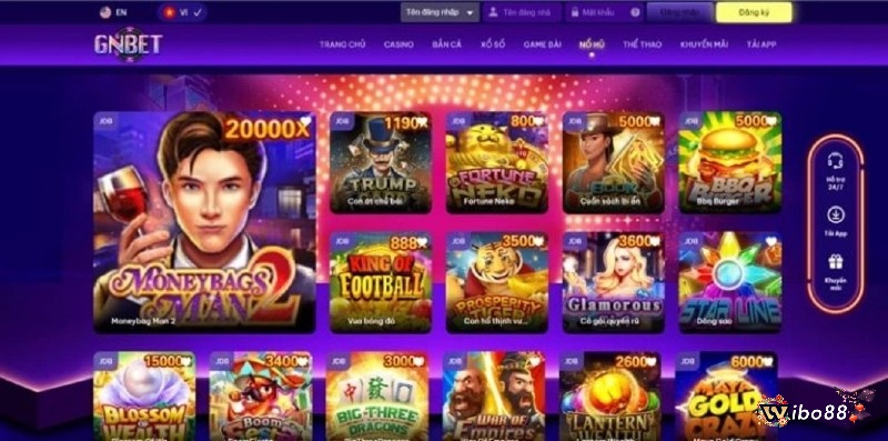 Đặc điểm nổi bật của cổng game Gnbet