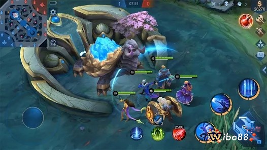 Lối chơi MOBA hấp dẫn, nhiều tướng đa dạng